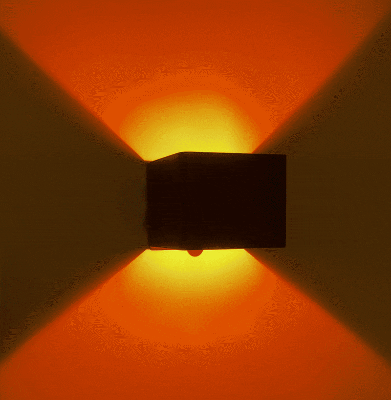 Draadloze RGB Wandlamp | Wit & Kleurenlicht | 60 Dagen