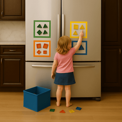 100 - delige Set Magnetische Tegels | Creatief & Educatief Speelgoed - van Gigandia | Gigandia