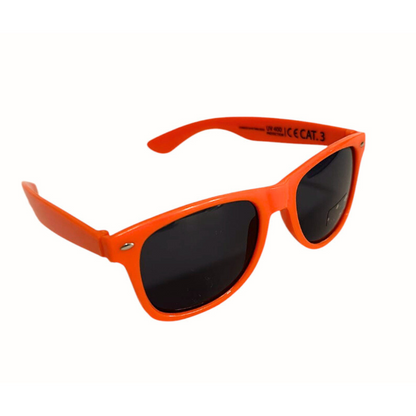 Oranje zonnebril