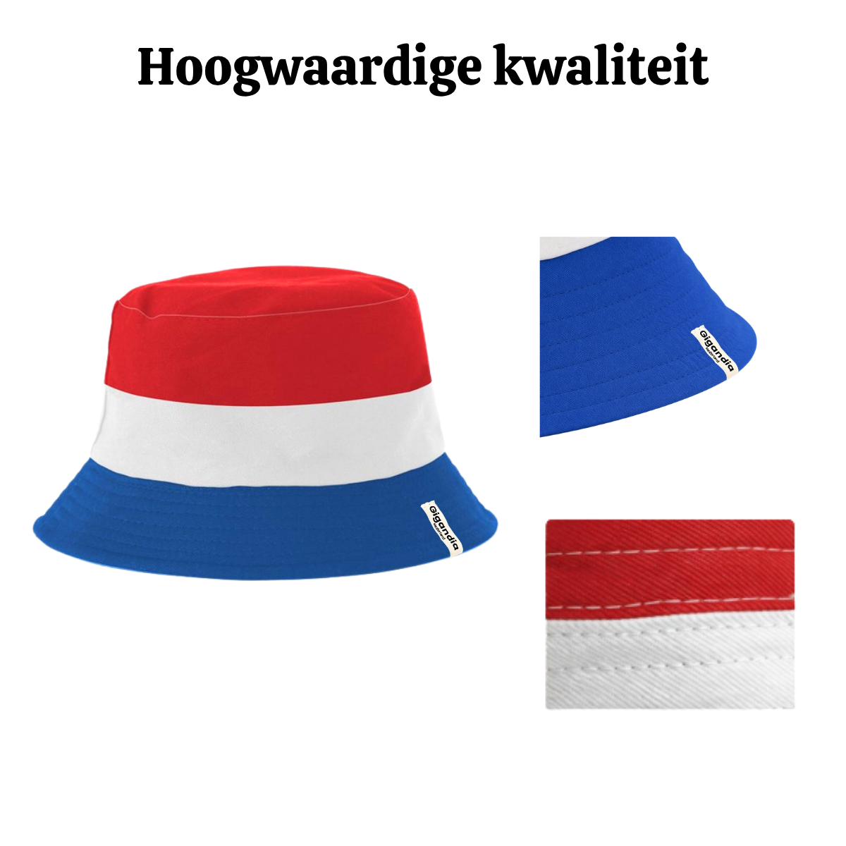 Twee zijdige Nederlandse Bucket Hat
