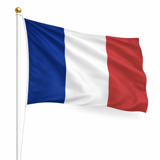 Franse Vlag 100x150 cm – Franse Vlag Blauw Wit Rood – Supportersvlag voor WK, EK, Voetbal & Evenementen