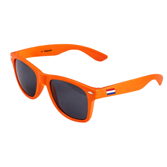 Oranje zonnebril
