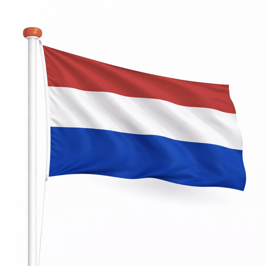 Nederlandse vlag 100x150cm – Nederland vlag rood wit blauw – supporters vlag voor WK, EK, Koningsdag en nationale feestdagen