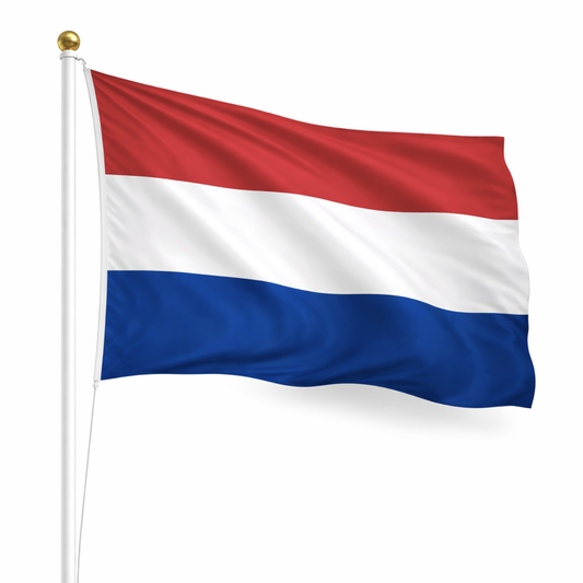 Nederlandse vlag premium 3-laags 100x150 cm – Nederland vlag rood wit blauw – sterke vlag voor WK, EK, Koningsdag en nationale feestdagen