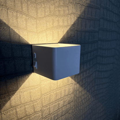 Draadloze binnen wandlamp met bewegingssensor – zonder boren - Zwart - van Gigandia | Gigandia